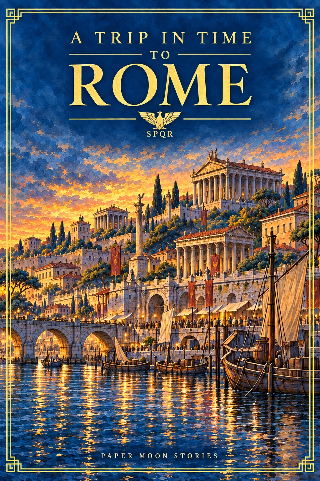 A Trip in Time to Rome front cover